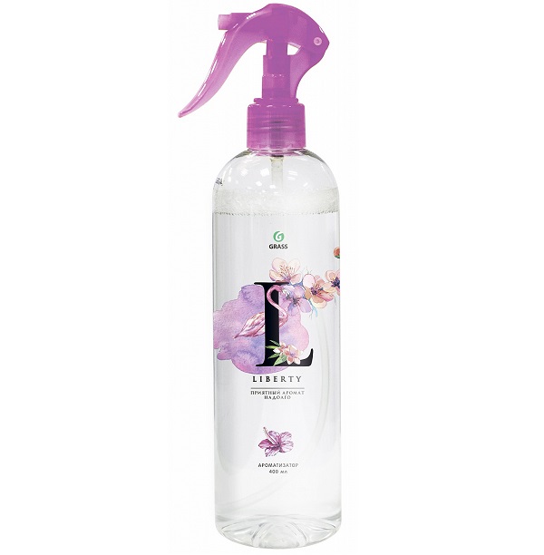 Жидкое ароматизирующее средство Grass с ароматом Liberty Цветок магнолии флакон 400мл
