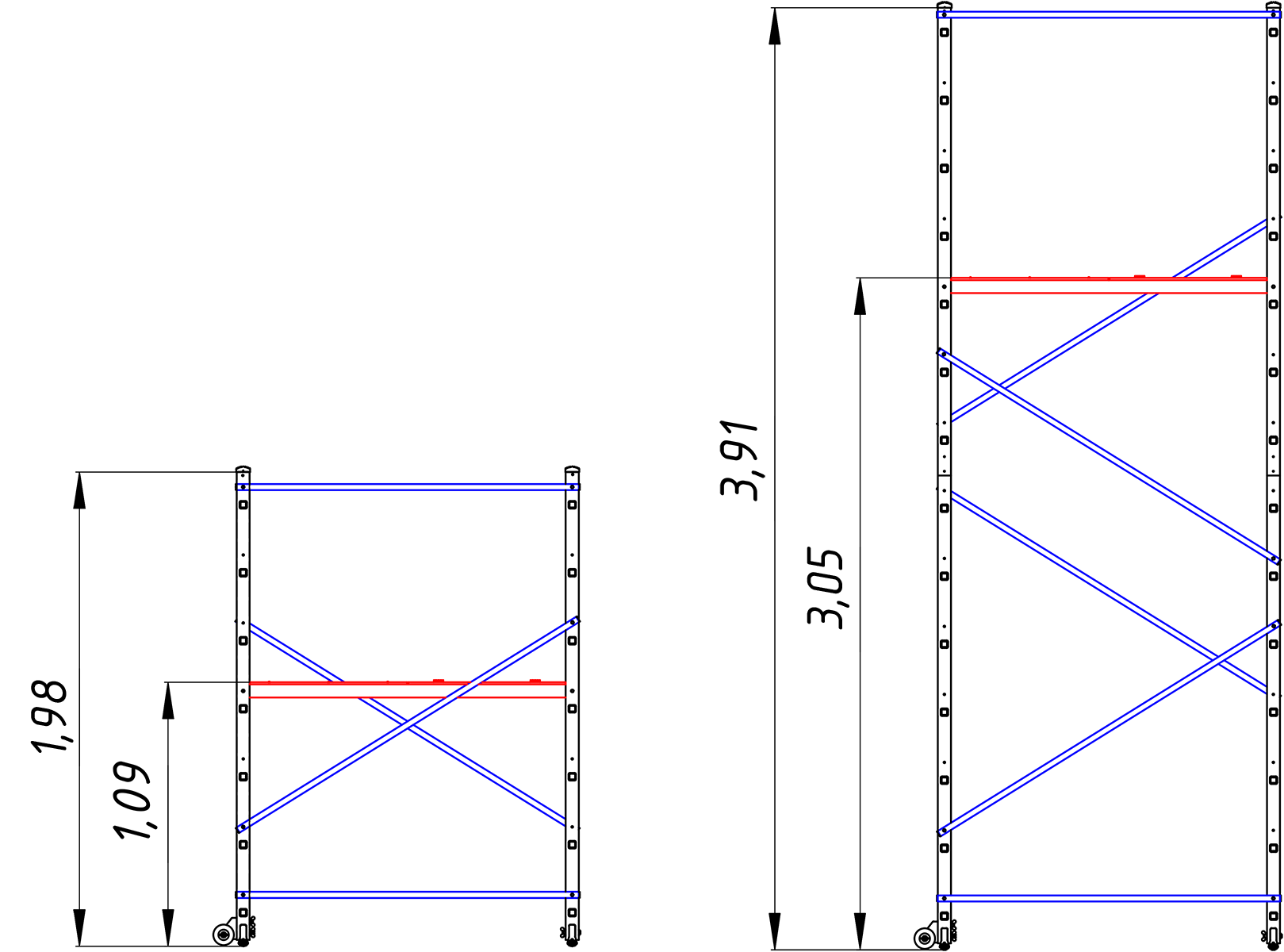 
Лестница стремянка стальная, фото