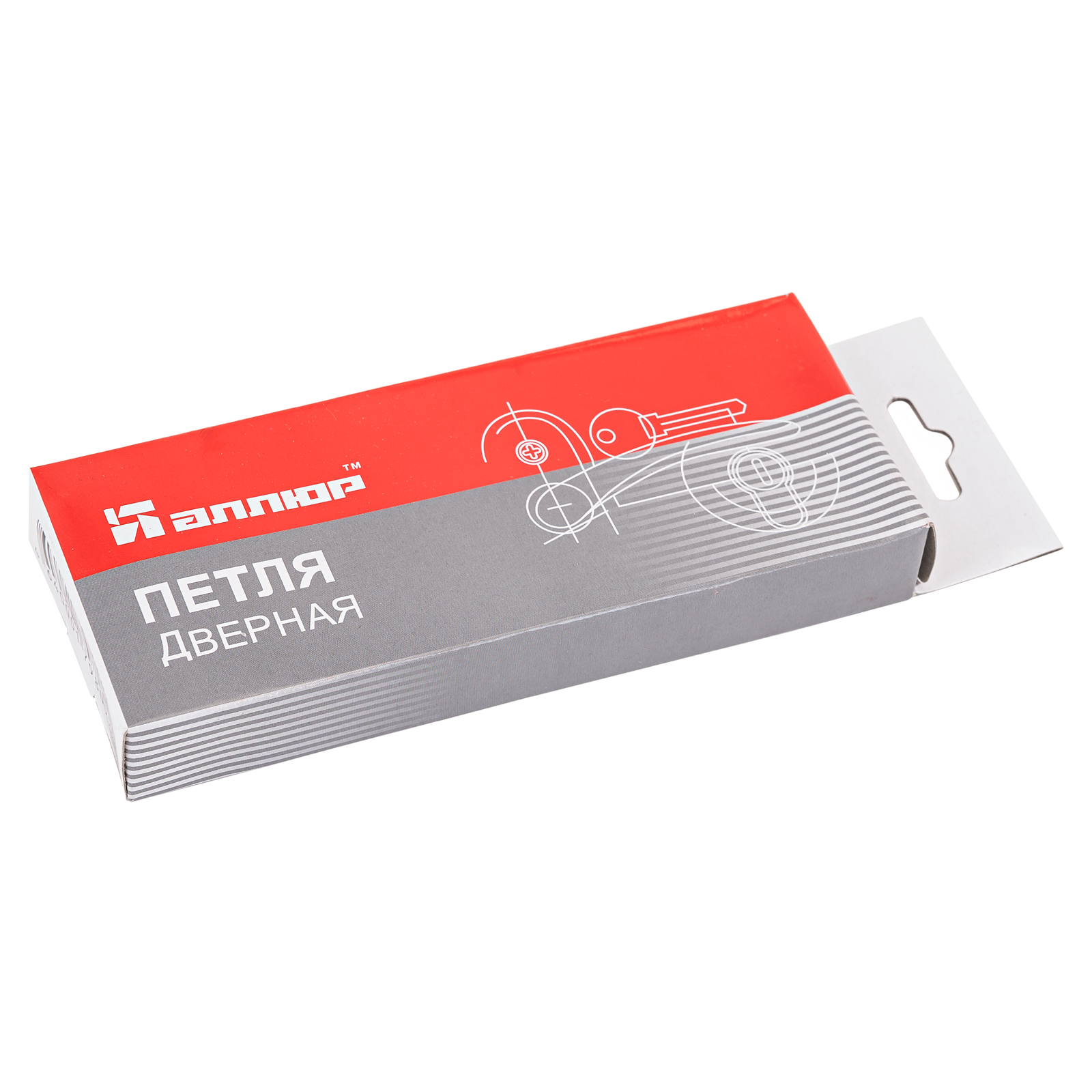 Петля накладная АЛЛЮР 2BB AC без врезки 100х75 2,5мм медь 2 шт.