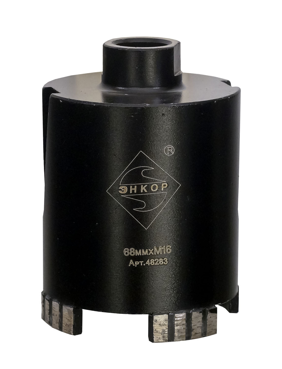 Коронка алмазная ЭНКОР ПРОФ SDS+ ф72 мм м16 48284