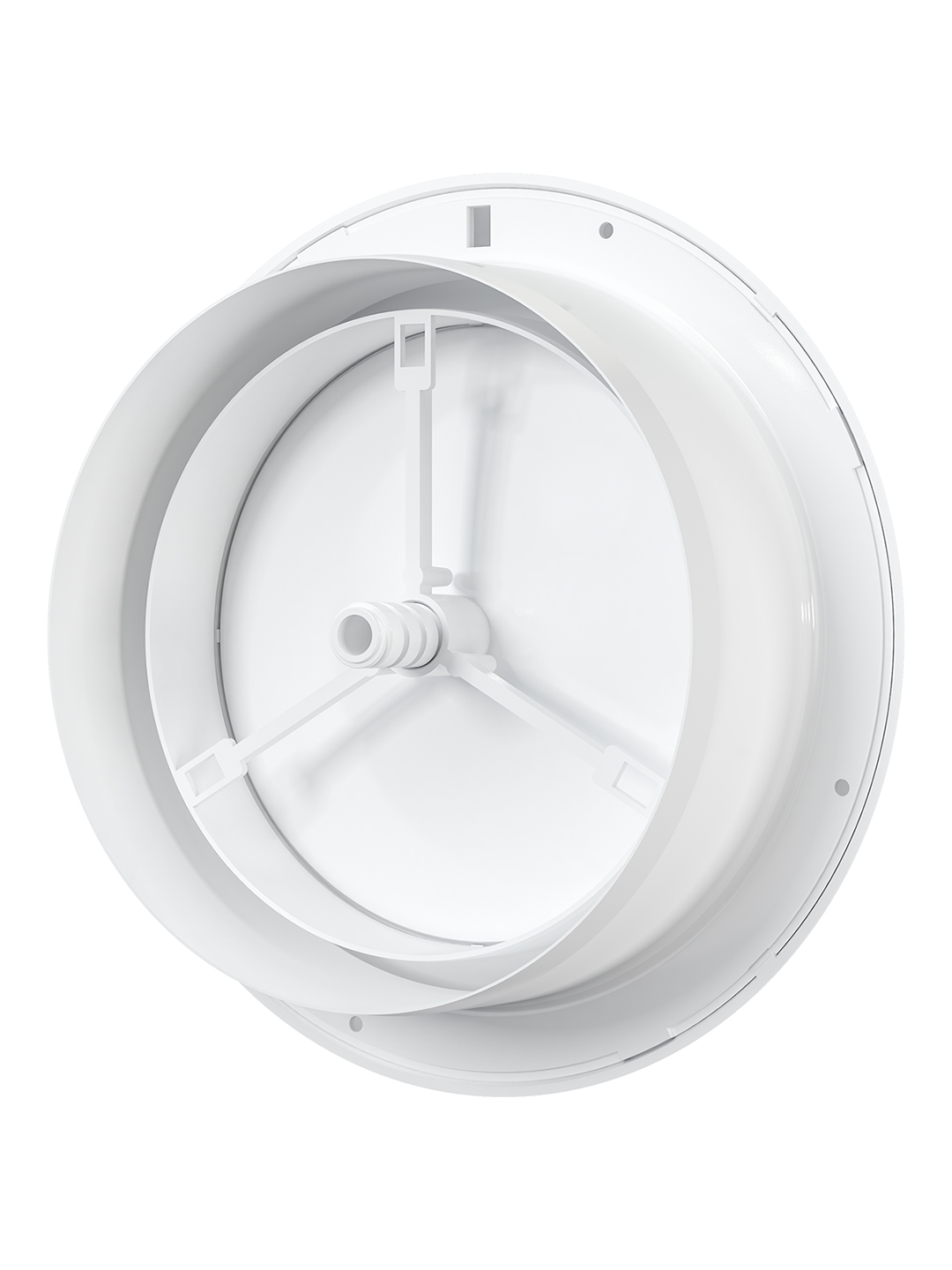 Анемостат ЭРА 16АПВП приточно-вытяжной регулируемый с фланцем АБС D160