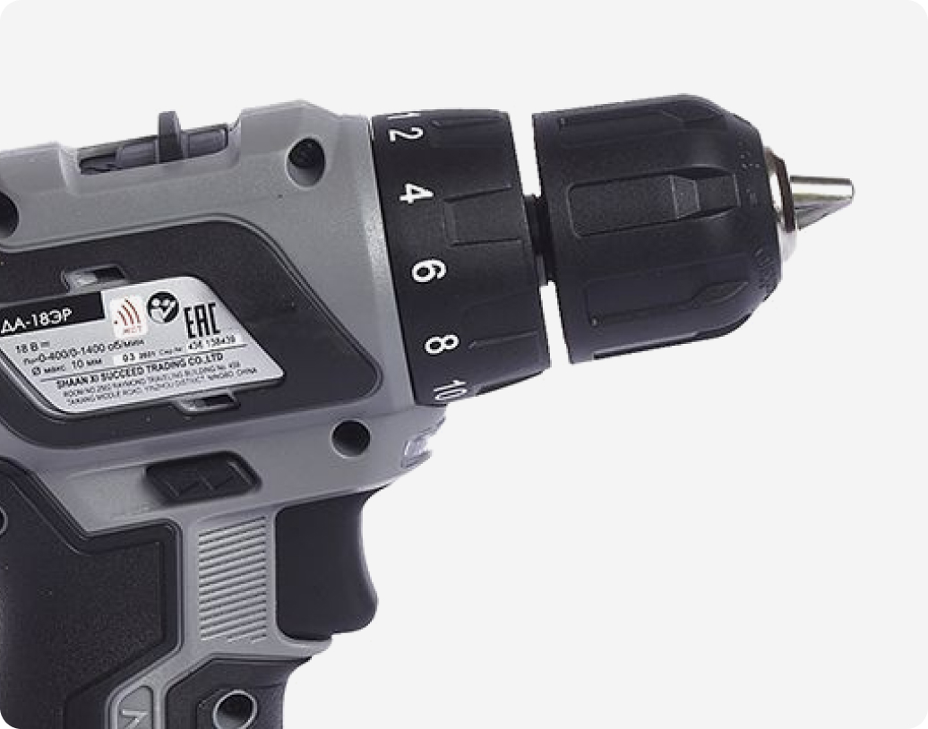 Аккумуляторная дрель-шуруповерт ИНТЕРСКОЛ ДА-18ЭР, 18 В, 1400 об/мин, с 2 аккумуляторами 2 Li-ion + подарок USB адаптер з/у в коробке Интерскол 436.2.2.15 фото, характеристики, цена