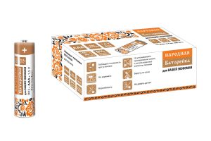 Элемент питания TDM R03 AAA Zinc Carbon 1,5V SH-4 Народный(4/60) TDM SQ1702-0019 - детальное фото