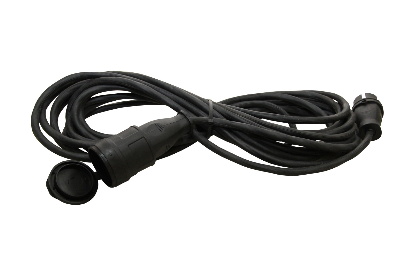 Удлинитель-шнур TDM силовой каучук TDM У1-13259 УШз16-101 IP44 штепс. гнездо с заземлением, 10м КГ 3х1,5