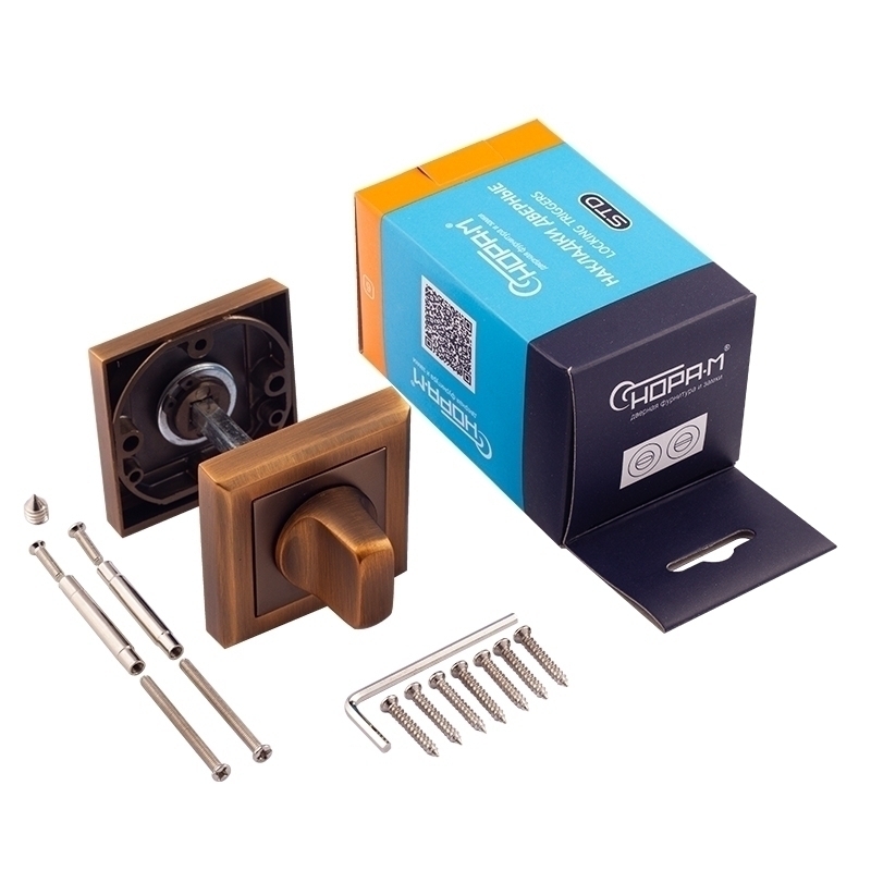 Накладка под фиксатор Нора-М НФ-К старая медь