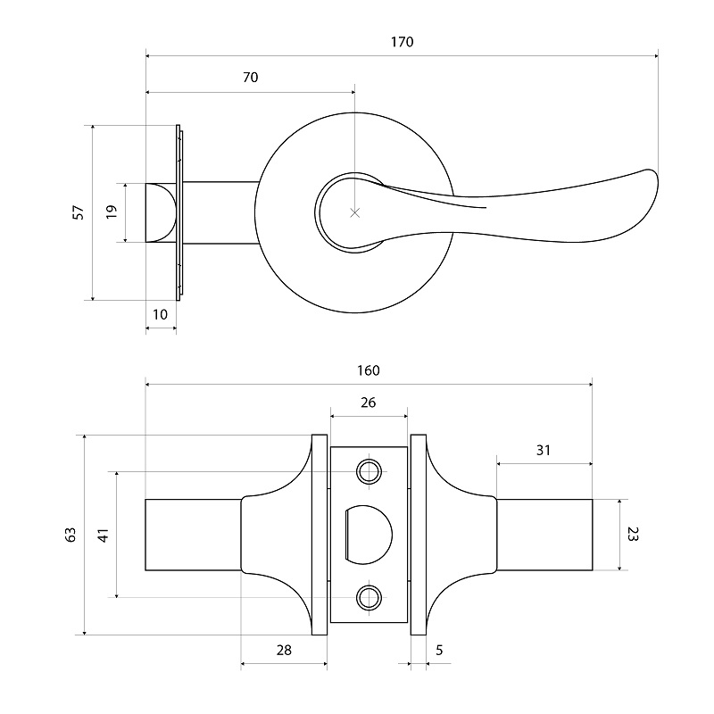 
Защёлка Аллюр НОВИНКА СТАНДАРТ 8531 ET AC медь ключ/фикс АЛЛЮР - детальное фото
