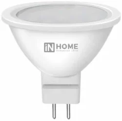 Лампа светодиодная IN HOME LED-JCDR-VC 4Вт 230В GU5.3 4000К 320Лм