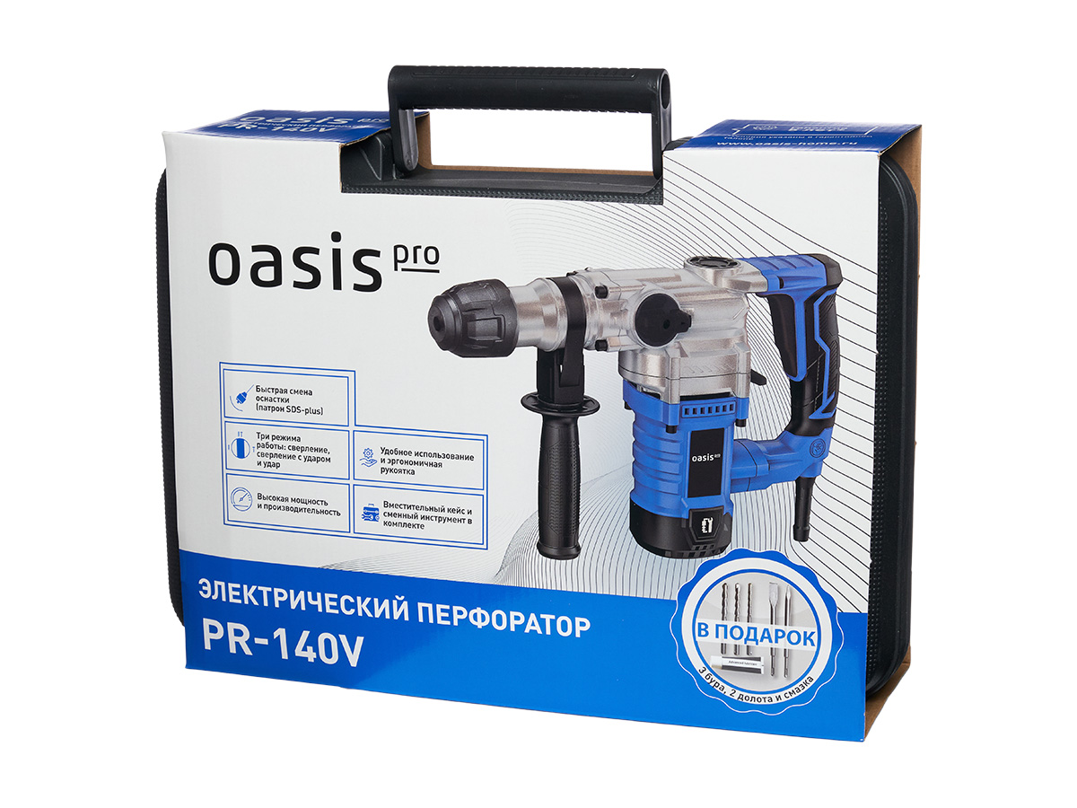 Перфоратор электрический Oasis PR-140V PRO Oasis Р0000105515 фото {~count~}