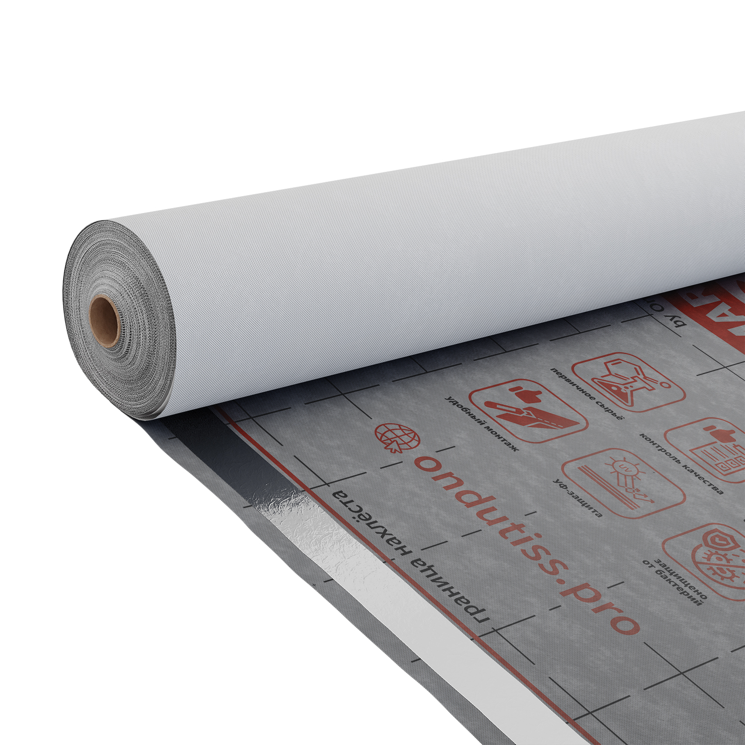 Гидро-ветрозащитная супердиффузионная мембрана ONDUTISS PRO AM 130 75м2  (Ондутис Про АМ 130) Ondutiss 52027_RUS1 - детальное фото