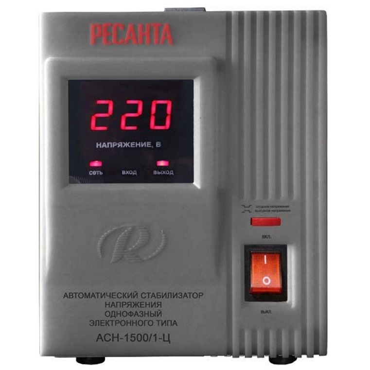 Стабилизатор Ресанта АСН-1500/1-Ц электронный