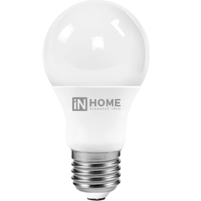 Лампа светодиодная IN HOME LED-A60-VC 12Вт 230В Е27 6500К 1140Лм