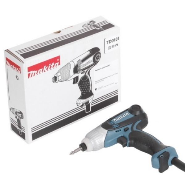 Шуруповерт Makita TD0101 ударный сетевой