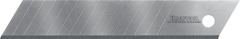Лезвия сегментированные KRAFTOOL TiN SOLINGEN 18мм, 15 сегментов, с покрытием, 5шт, 09606-TIN-18-S5_z02
