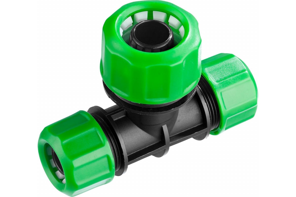 Тройник цанговый РОСТОК RW-X1 1/2"х1/2"х3/4" РОСТОК - характеристики и описание