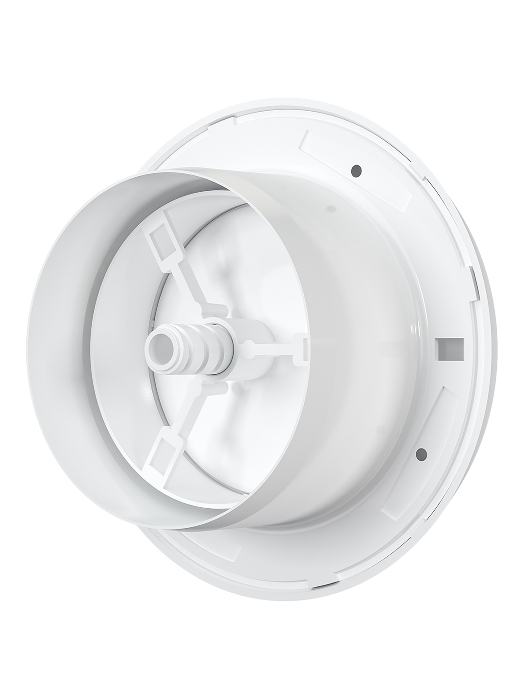 Анемостат ЭРА 10АПВП приточно-вытяжной регулируемый с фланцем АБС D100