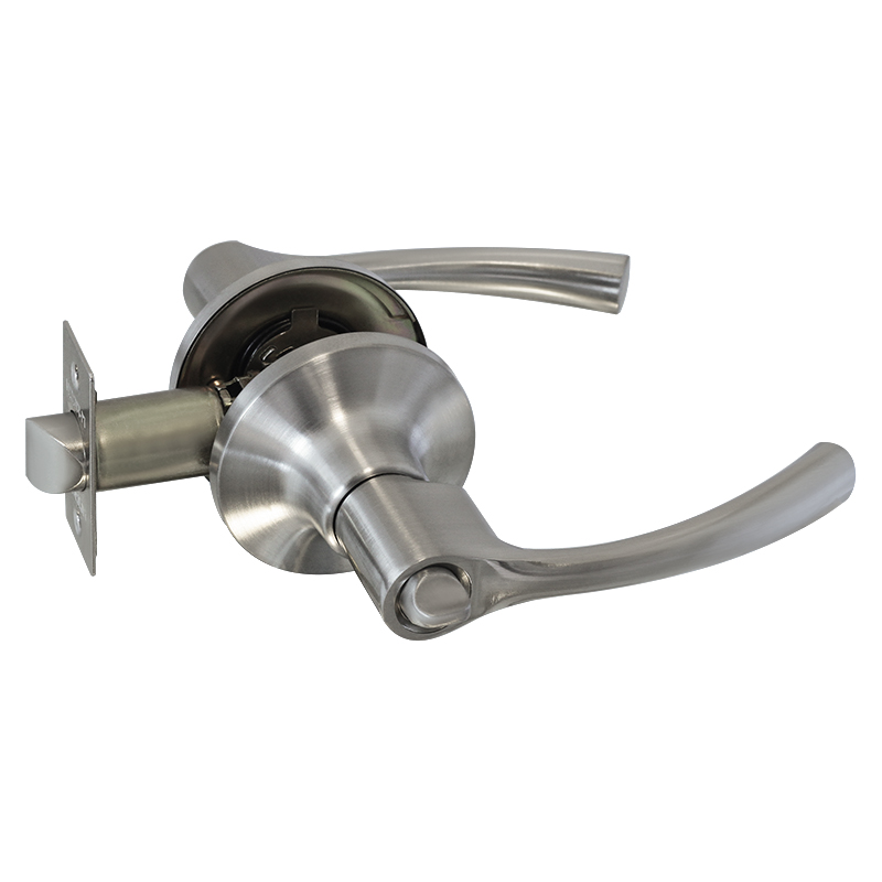 
Защелка межкомнатная с фиксатором Нора-М ТТ1-03 ISPARUS матовый никель  - детальное фото