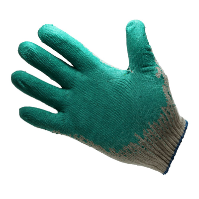 Перчатки х/б с одинарным латексным покрытием 