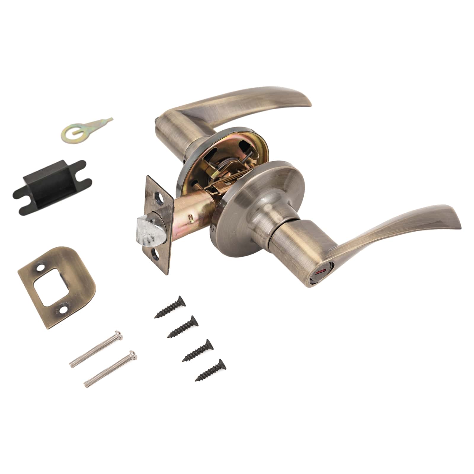 
Защёлка Аллюр НОВИНКА СТАНДАРТ 8901 BK AB бронза фикс АЛЛЮР - детальное фото