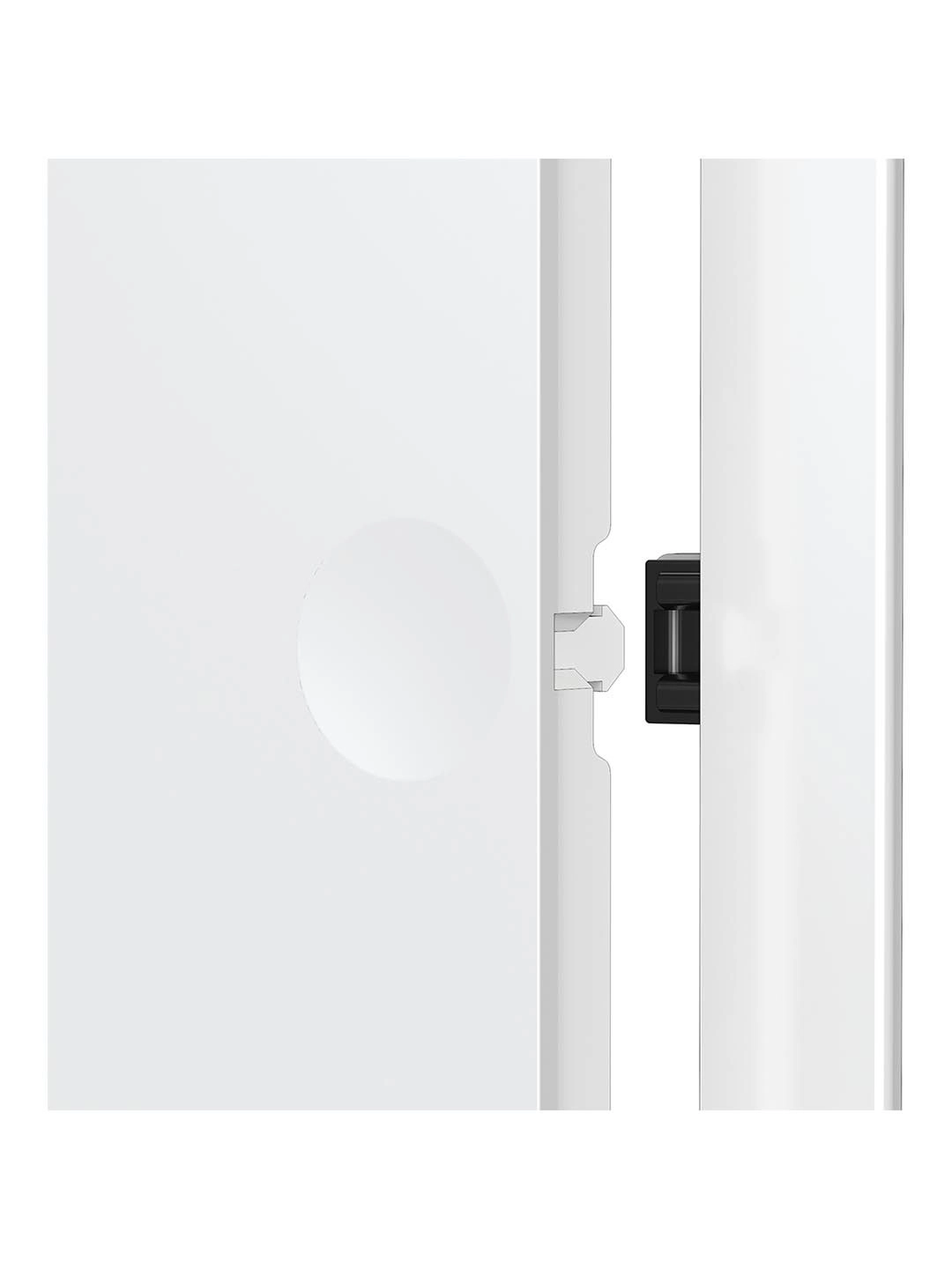 Люк ревизионный LN фланец 300х400 нажимной 327х427 пластик EVECS
