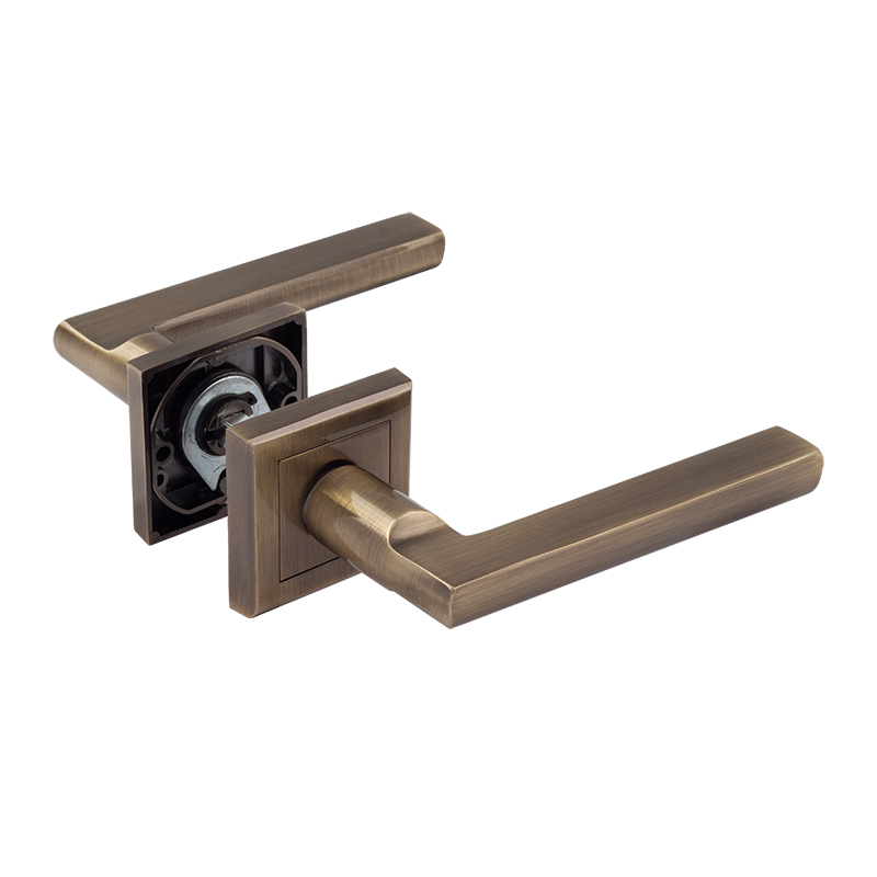 Ручка дверная Нора-М AL 108К AL старая бронза