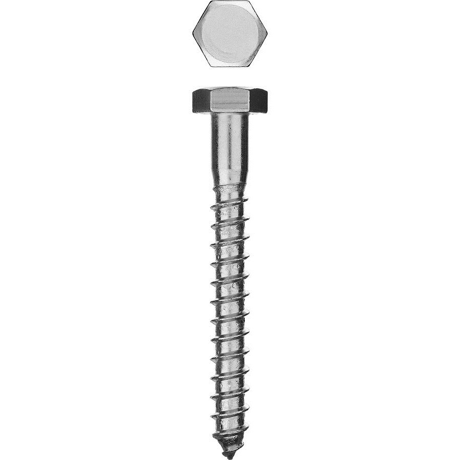 Шуруп-глухарь 6х120 шестигранный оцинкованный УТ000016606 - детальное фото товара