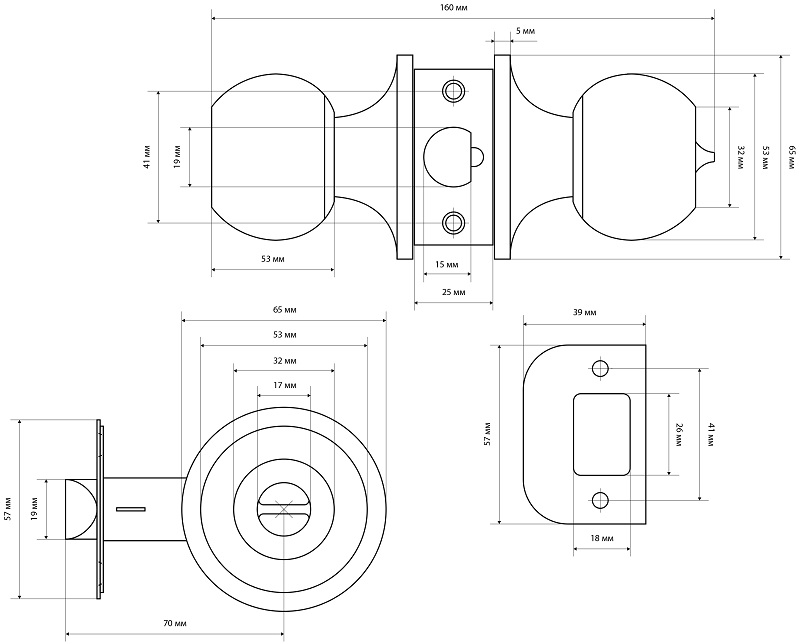 
Защёлка Аллюр СТАНДАРТ 607 ET CP хром ключ/фикс АЛЛЮР - детальное фото