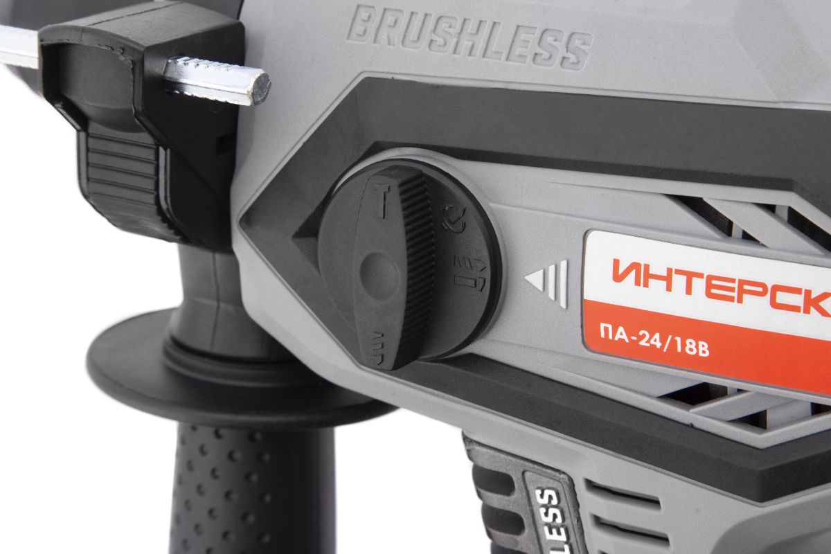 Перфоратор Интерскол ПА-24/18В аккумуляторный 1 аккумулятор и з\у в кейсе  Интерскол 579.4.1.70 фото {~count~}