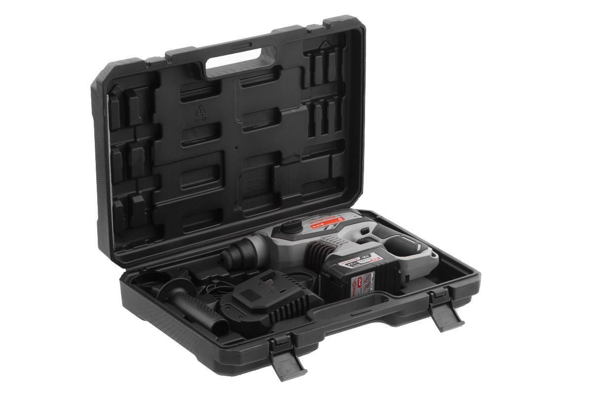 Перфоратор Интерскол ПА-24/18В аккумуляторный 1 аккумулятор и з\у в кейсе  Интерскол 579.4.1.70 фото {~count~}