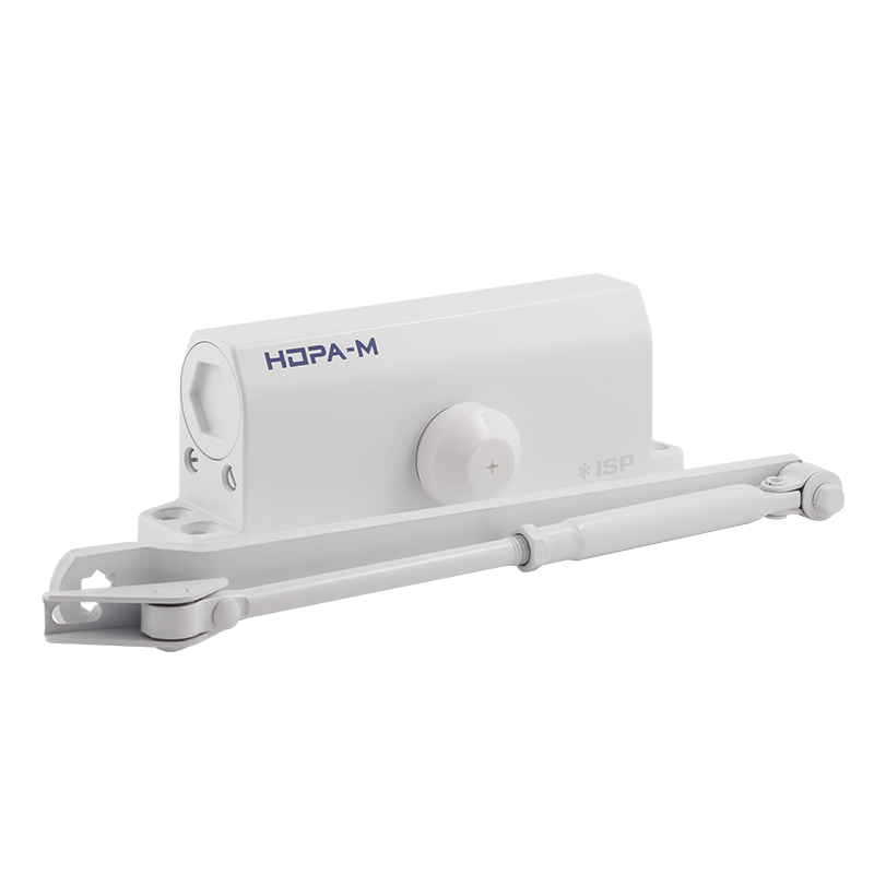 Доводчик морозостойкий Нора-М 450 ISPARUS (от 120 до 170кг) белый