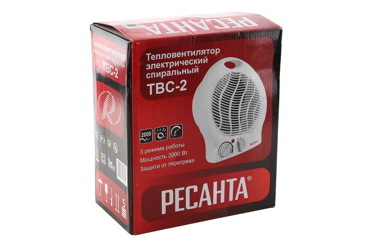 Тепловентилятор Ресанта ТВС-2 (2 кВт)