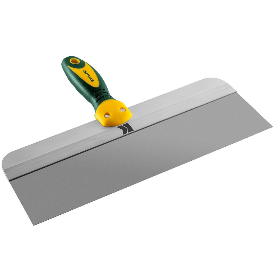 Шпатель KRAFTOOL 180мм фасадный из нержавеющего полотна с двухкомпонентной рукояткой