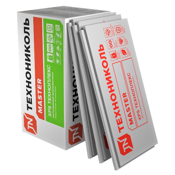 Плиты пенополистирольные экструзионные ТЕХНОПЛЕКС/TECHNOPLEX 1180х580х30-L (13 плит 0,266916м3/уп)