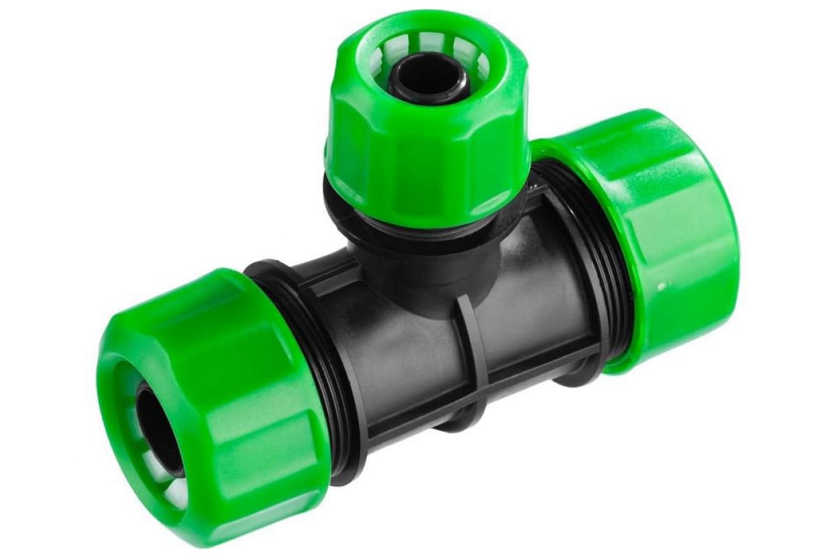 Тройник цанговый РОСТОК RW-X2 1/2"х3/4"х3/4" РОСТОК - характеристики и описание