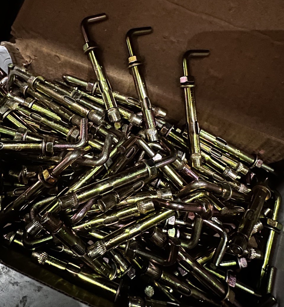 Анкерный болт HL М 8*60 прямой крюк УТ000018030 - детальное фото товара