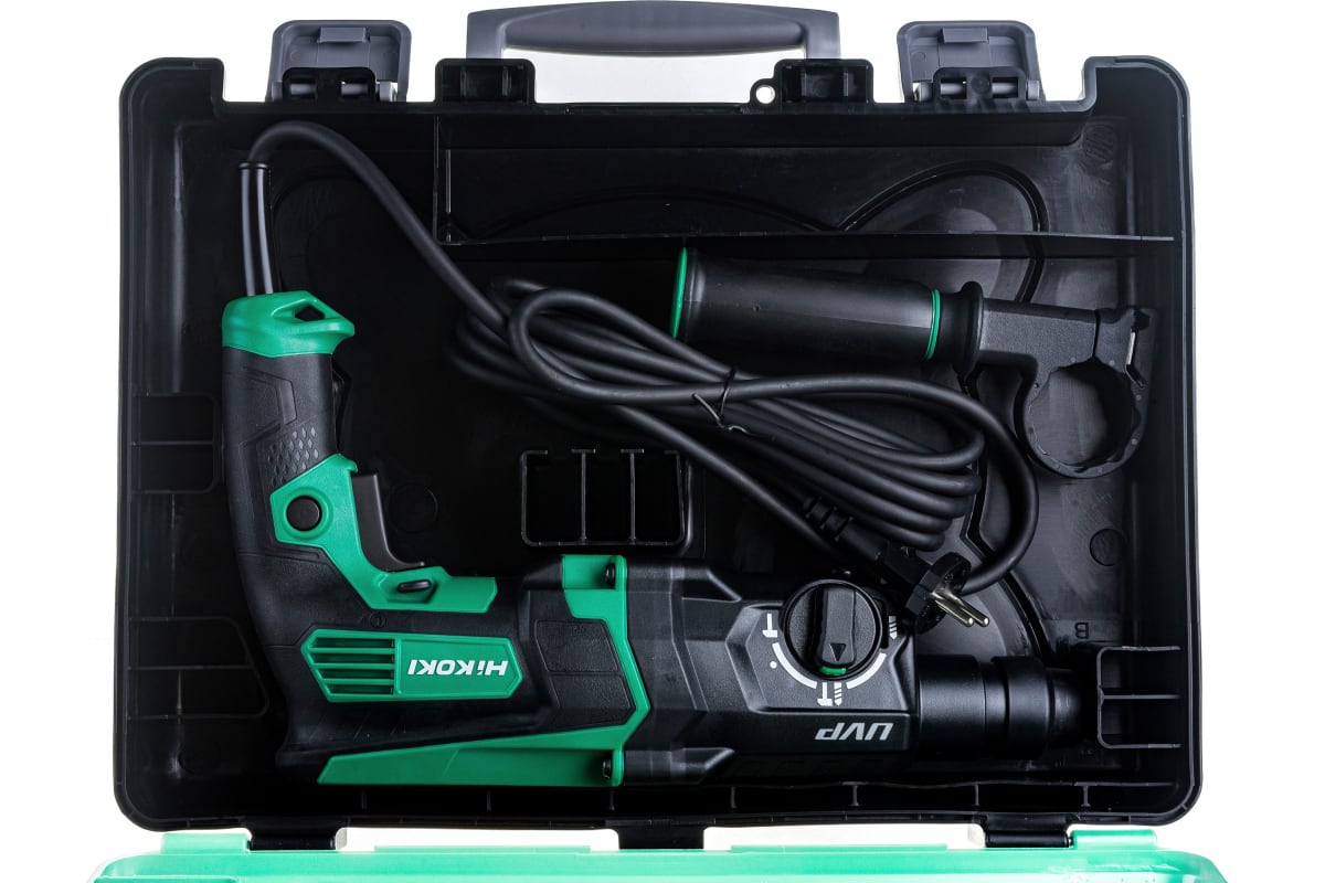 Перфоратор Hikoki DH28PCY2 SDS+ 850В 28мм 3Дж  Metabo DH28PCY2NSZ фото {~count~}