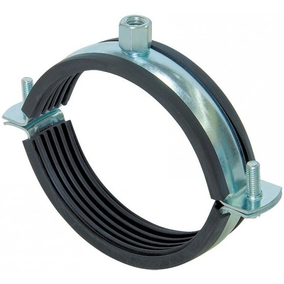 Хомут металлический с гайкой 2" (59-64) 00000005184 - детальное фото товара