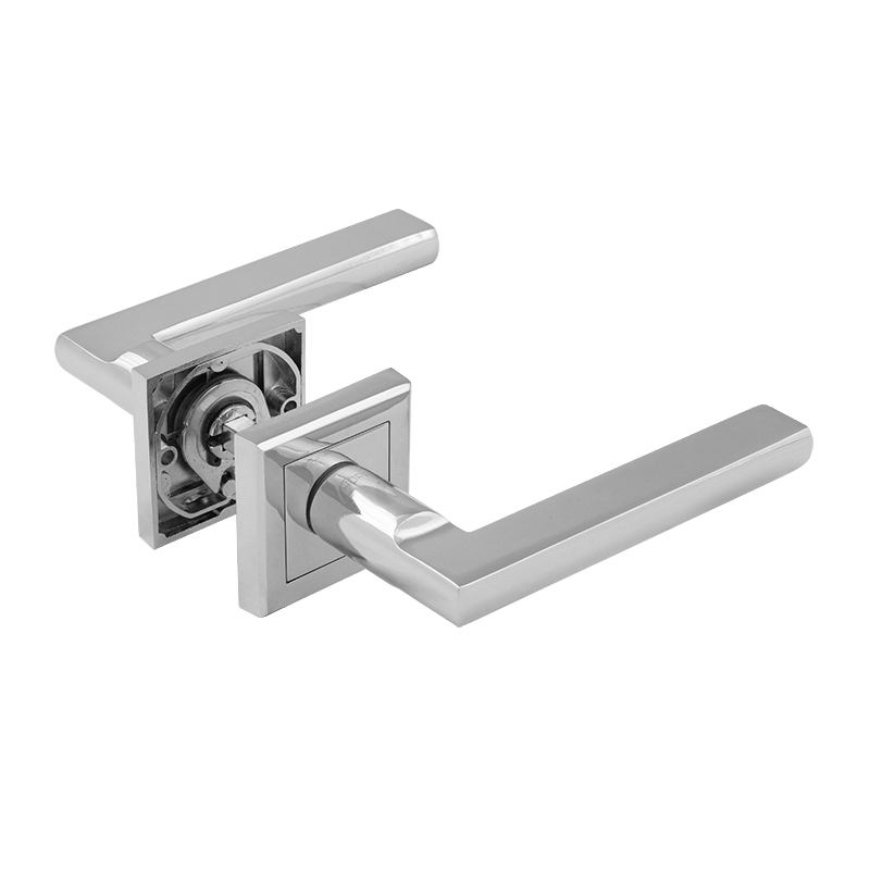 Ручка дверная Нора-М AL 108К AL хром