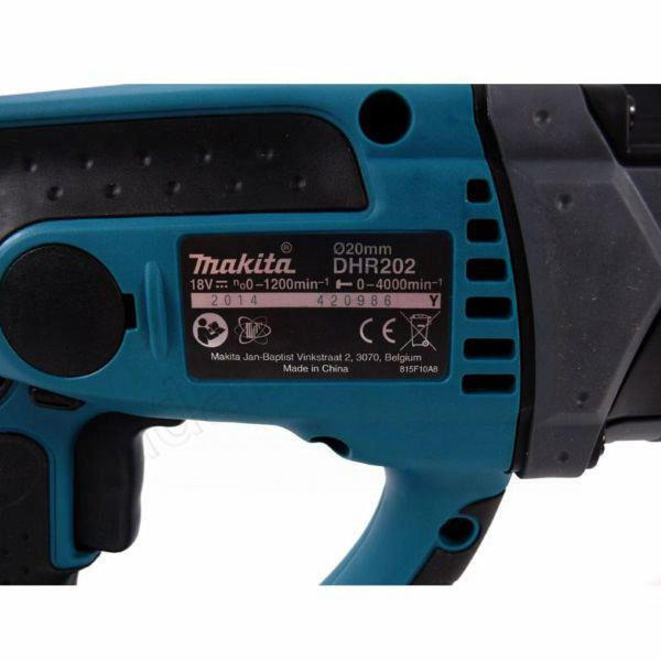 Перфоратор Makita DHR202RF аккумуляторный SDS+ 1х3АчLi-ion Makita DHR202RF фото {~count~}