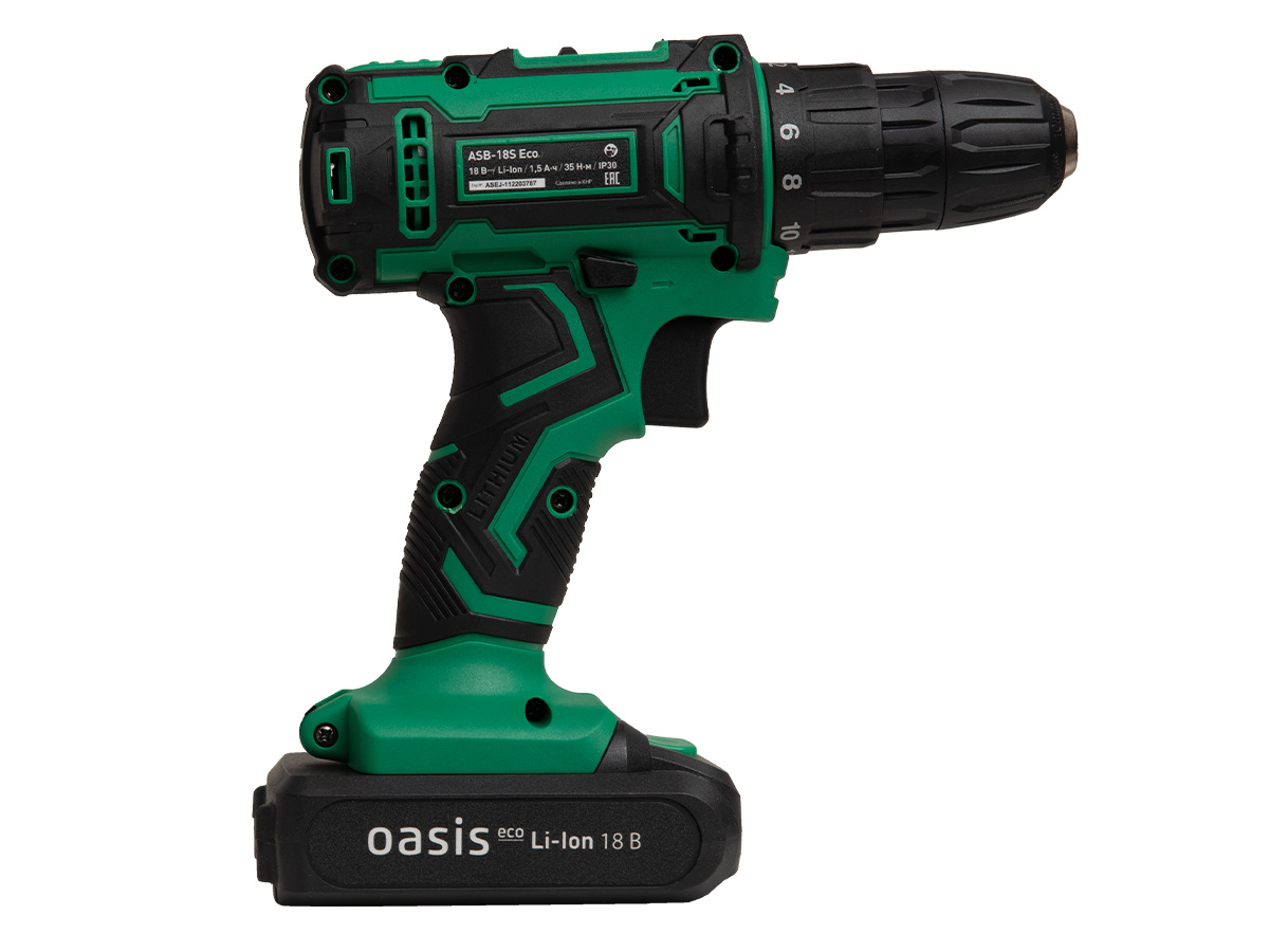 Аккумуляторный шуруповерт Oasis ASB-18S Eco 232