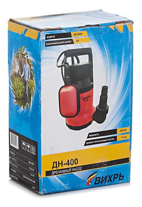 Дренажный насос ДН-400 Вихрь Вихрь - детальное фото
