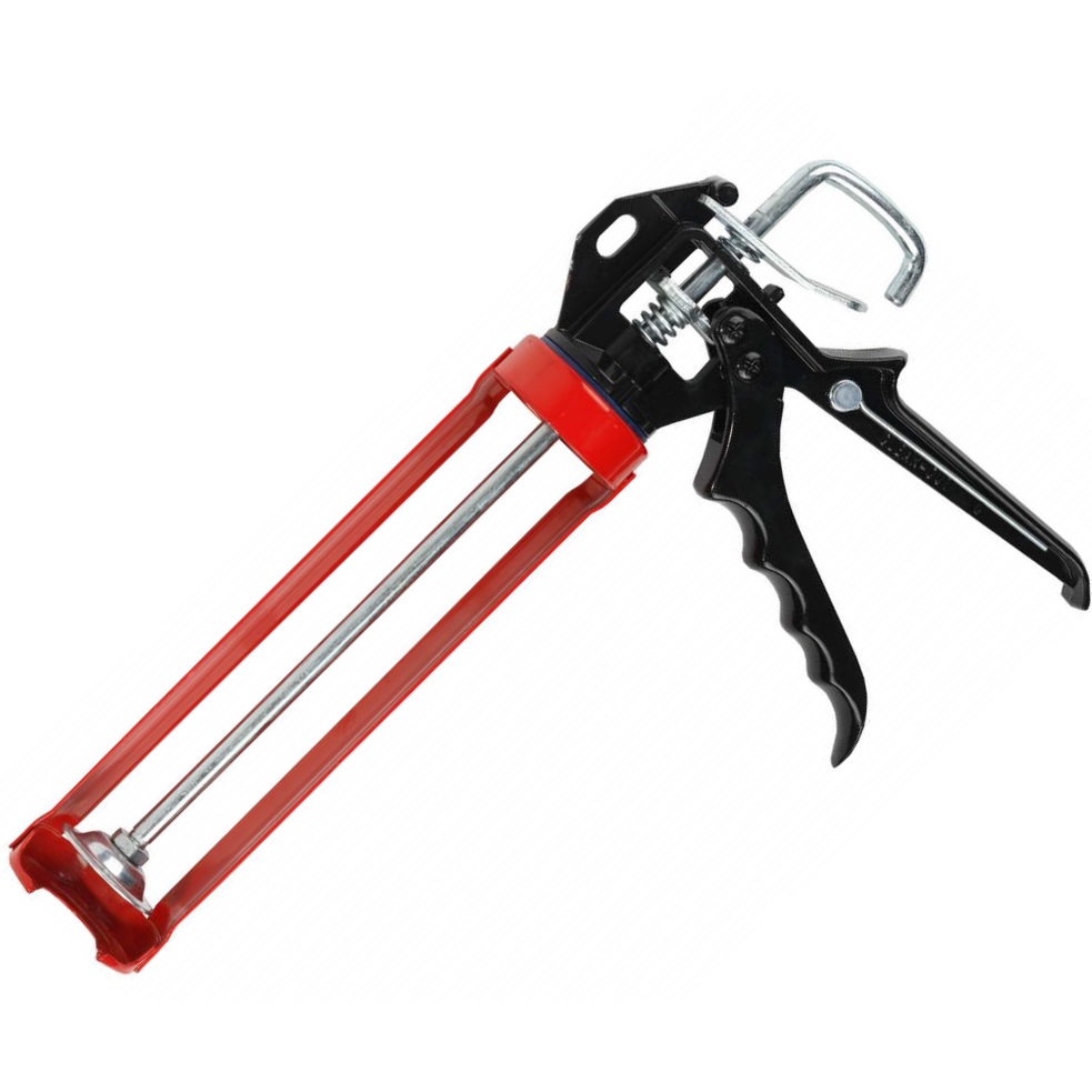 Герметик Пистолет для герметика ЗУБР ПРОФЕССИОНАЛ 310мл, скелетный, усиленный, шестигранный шток ЗУБР 06631 - фото, характеристики, применение