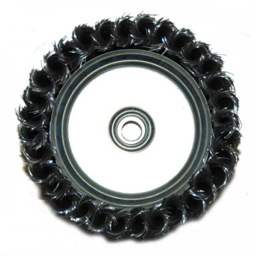 Щетка для УШМ ЭНКОР чашечная витая М14/125мм сталь 51548