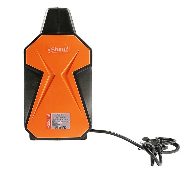 Тепловентилятор керамический Sturm! FH2034CQ защита от перегрева, датчик опрокидывания