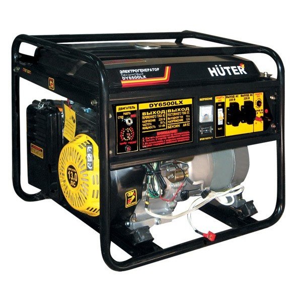 Генератор бензиновый Huter DY6500LX