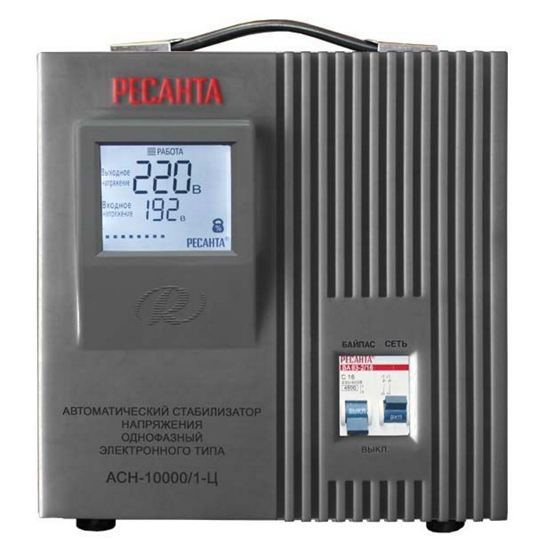 Стабилизатор Ресанта АСН-10000/1-Ц электронный