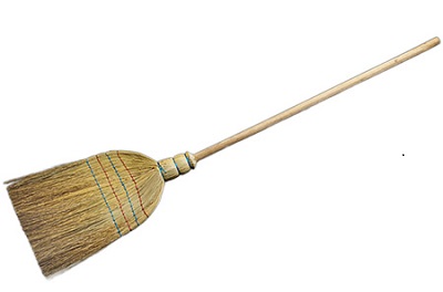 Метла Сорго высший сорт, с деревянным черенком