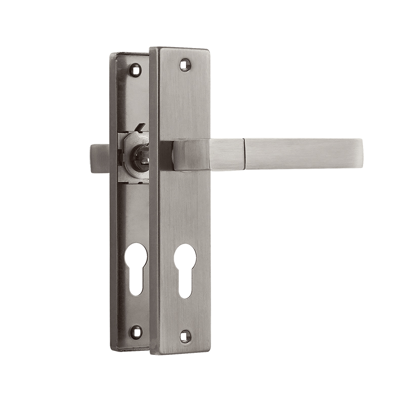 Ручка дверная на планке Нора-М 709К-55 мм матовый никель