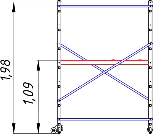 
Лестница стремянка стальная, фото