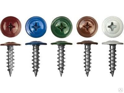 Саморез с пресс-шайбой 4,2х16 Острый RAL 9005 (глубокий черный) УТ-00016551 - детальное фото товара