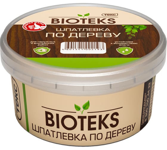 Шпатлевка по Дереву BIOTEKS/Профи ТЕКС сосна 0,25кг